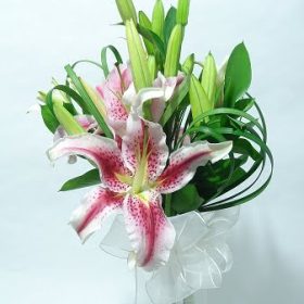 Bridal Bouquet Amazing Lilies