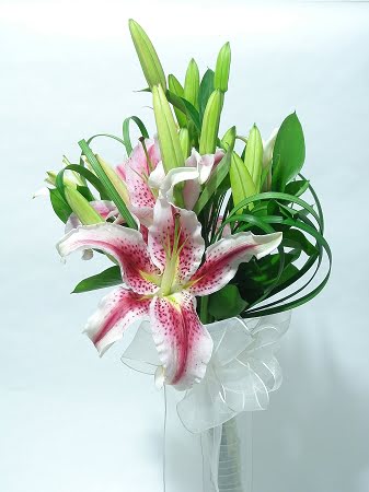 Bridal Bouquet Amazing Lilies dsc08558 copy