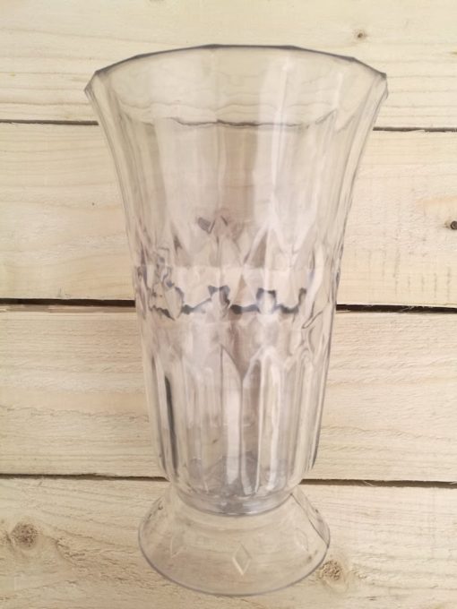 Claer Plastic Vase