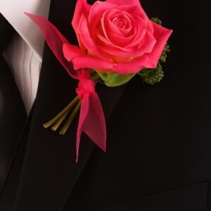 Boutonniere Rosso Leo