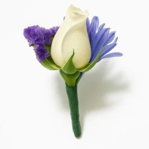 Boutonniere Peacock