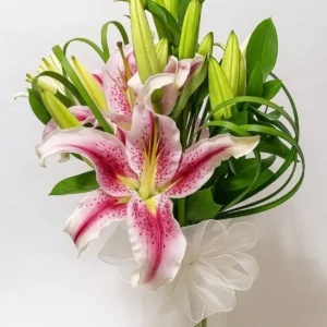 Bridal Bouquet Amazing Lilies