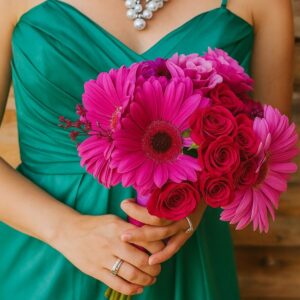 Bridesmaid Bouquet Magma