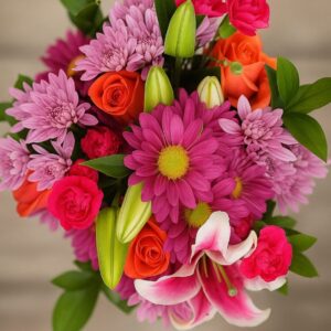 Flower Bouquet Dragonfly