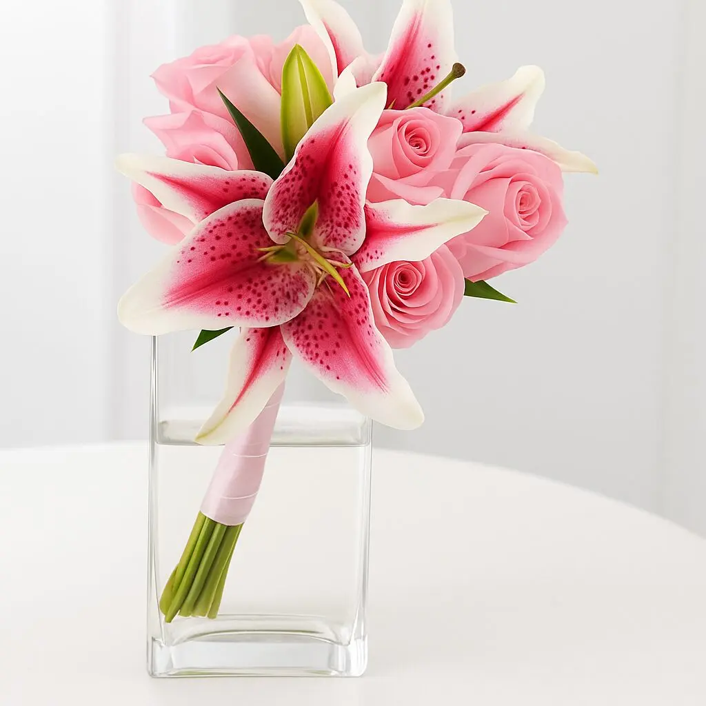 Toss Bouquet April