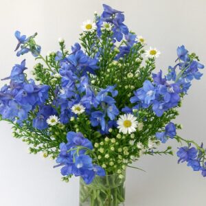 Wedding Centerpiece Blue Sky