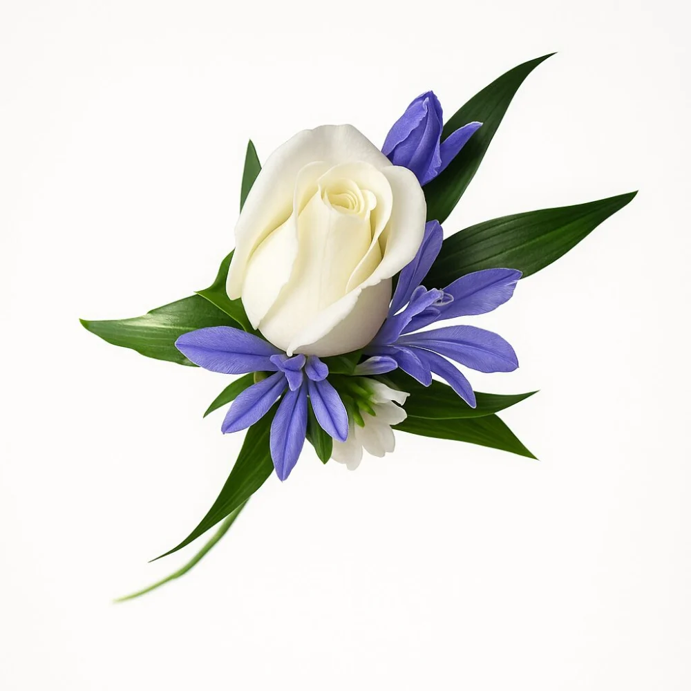 boutonniere delux boutonniere delux 20250617 1155 flor realista mejorada remix 01jxzczv26f4582vpcayssv9j9