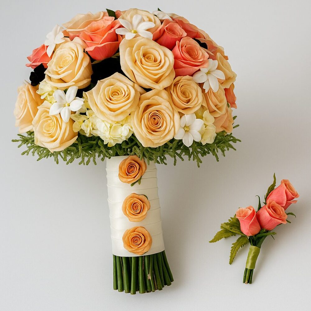bridal bouquet special lady bridal bouquet special lady 20250610 0835 ramo floral realista remix 01jxd0sm31ex7b8gsf2hzye32b