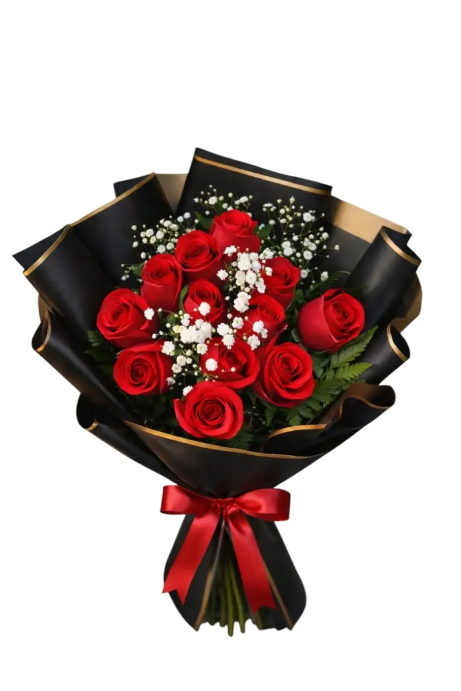 dozen roses bouquet be my valentine rosas yitsu