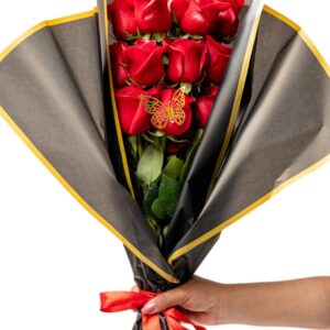 Dozen Red Roses (16 Inches Length)