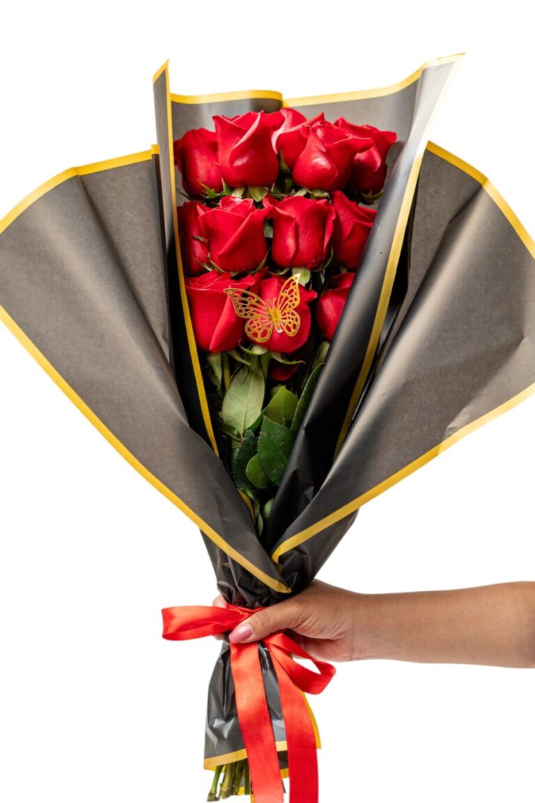 Dozen Red Roses (16 Inches Length) - Amazon Flowers - Proms & Weddings