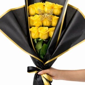 Dozen Yellow Roses (16 Inches Length)