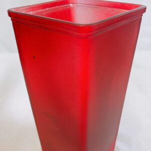 Red Vase