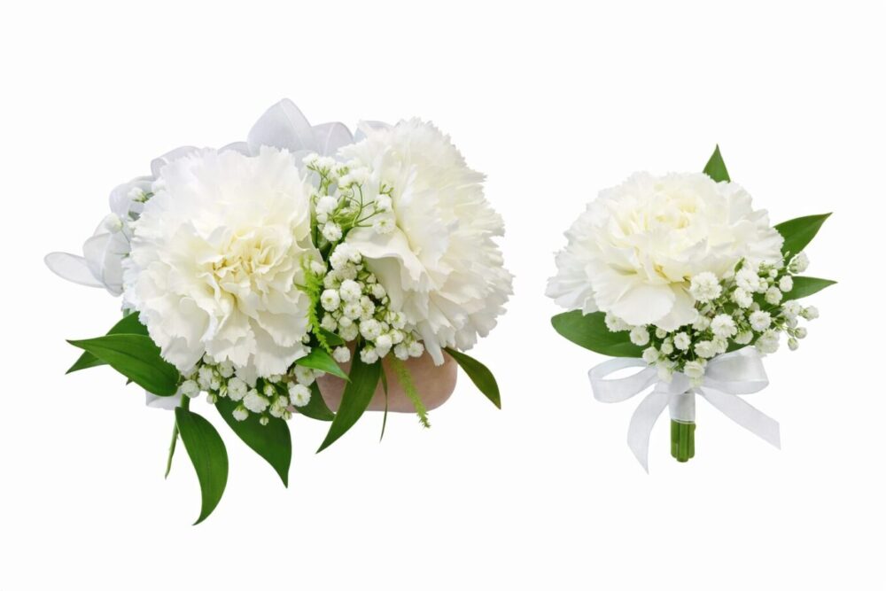corsage boutonniere calliope corsage boutonniere calliope imagen generada corpino y boutonniere a juego